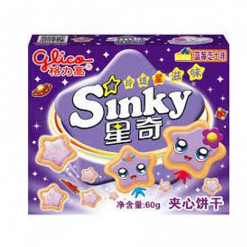 Glico Sinky Blueberry Cheese Biscuit inkl. Steam-Time ThankYou von Steam-Time