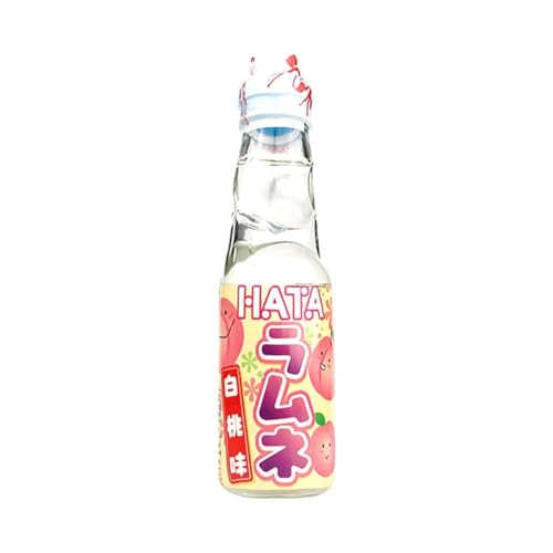 HATA Ramune White Peach 200ml Erfrischungsgetränk inkl. DPG Pfand inkl. Steam-Time ThankYou von Steam-Time