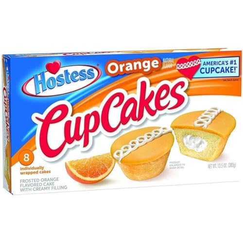 Hostess Cup Cakes Orange 383g inkl. Steam-Time ThankYou von Steam-Time