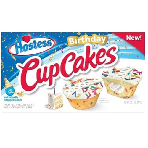 Hostess Cupcakes Birthday 371g inkl. Steam-Time ThankYou von Steam-Time