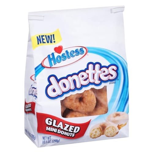 Hostess Donettes Glazed Mini Donuts 298g inkl. Steam-Time ThankYou von Steam-Time