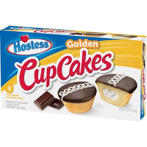 Hostess Golden Cup Cakes 360g inkl. Steam-Time ThankYou von Steam-Time