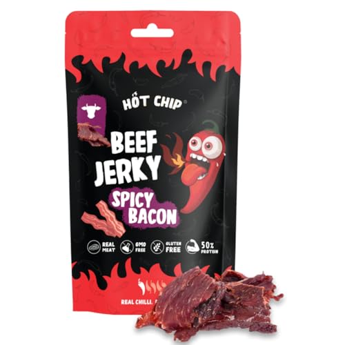 Hot Chip Beef Jerky Spicy Bacon 25g inkl. Steam-Time ThankYou von Steam-Time