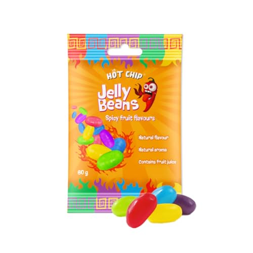 Hot Chip Jelly Beans Spicy Fruit Flavours 60g inkl. Steam-Time ThankYou von Steam-Time