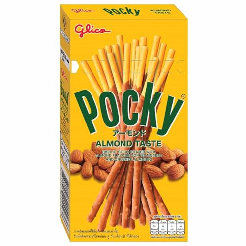 Pocky Almond 39g Kekssnack mit Mandelgeschmack inkl. Steam-Time ThankYou von Steam-Time