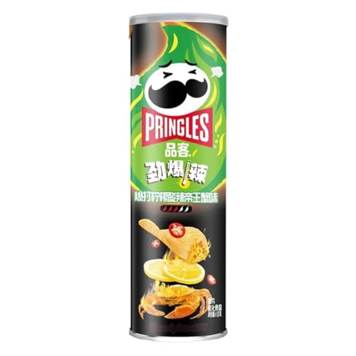 Pringles Super Hot Chili Lemon Crab 110g inkl. Steam-Time ThankYou von Steam-Time
