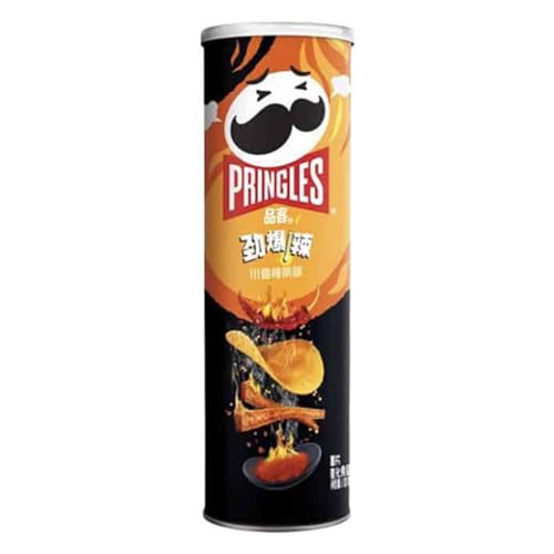 Pringles Super Hot Spicy Strips 110g inkl. Steam-Time ThankYou von Steam-Time