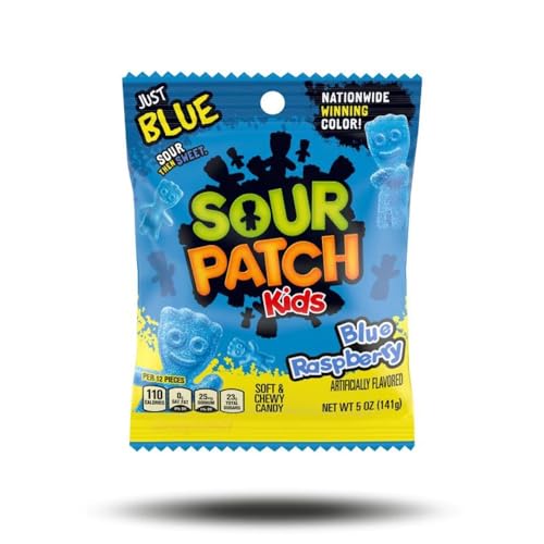 Sour Patch Kids Blue Raspberry 102g inkl. Steam-Time ThankYou von Steam-Time
