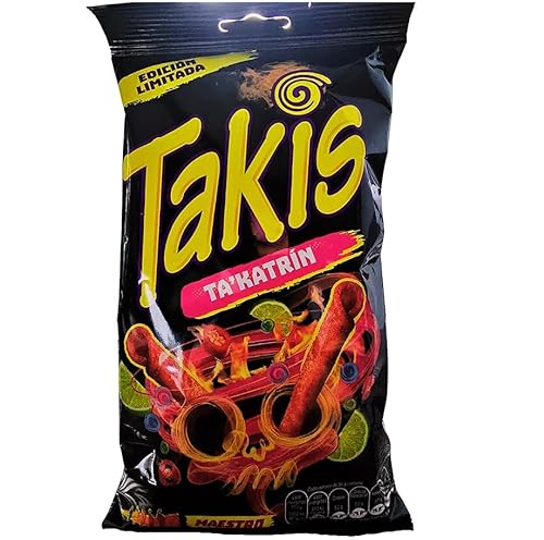 Takis Ta Katrin 90g | Mais Chips mit Grill Geschmack und Limette inkl. Steam-Time ThankYou von Steam-Time
