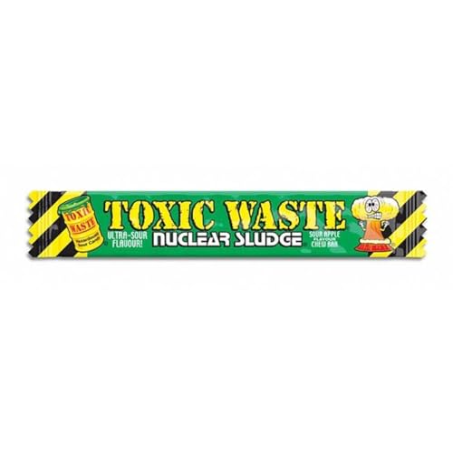 Toxic Waste Nuclear Sludge Chew Bar Sour Apple 20g inkl. Steam-Time ThankYou von Steam-Time