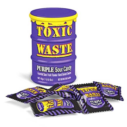 Toxic Waste Purple Sour Candy 42g inkl. Steam-Time ThankYou von Steam-Time