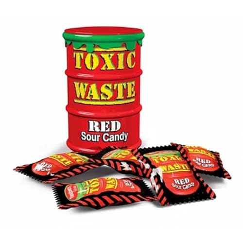 Toxic Waste Red Sour Candy 42g inkl. Steam-Time ThankYou von Steam-Time