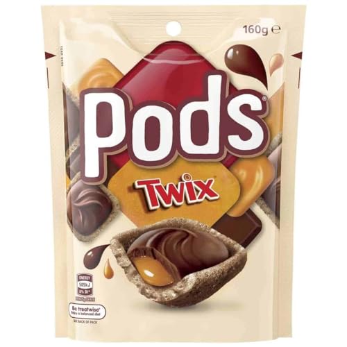 Twix Pods 160g Twix Füllung in knuspriger Waffel inkl. Steam-Time ThankYou von Steam-Time