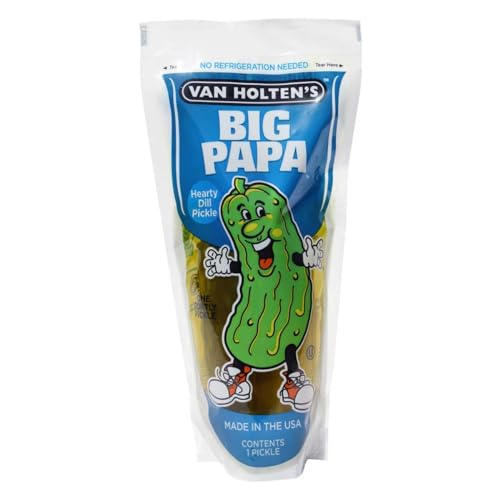 Van Holten's Big Papa Pickle-In-A-Pouch | Eingelegte Gurke inkl. Steam-Time ThankYou von Steam-Time