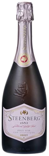 Steenberg 1682 Pinot Noir Cap Classique n/v | Halbtrocken | Schaumwein aus Südafrika (0.75l) von Steenberg Vineyards