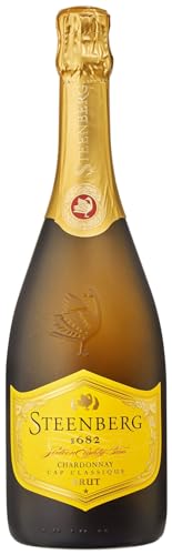 Steenberg 1682 Chardonnay Cap Classique N/V | Halbtrocken | Schaumwein aus Südafrika (0.75l) von Steenberg