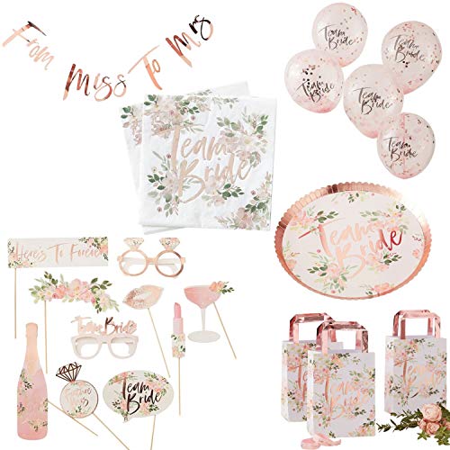 Ginger Ray Floral Hen Party Bridal Shower Party Pack - 8 guests Ginger Ray Floral Hen Party Bridal Shower Party Pack - 8 guests von Stef's