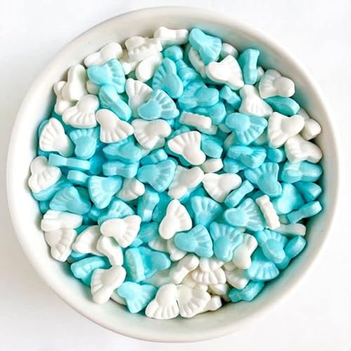 Baby Feet Kuchenstreusel, 50 g, Blau Baby Feet Kuchenstreusel, 50 g, Blau von Stef's