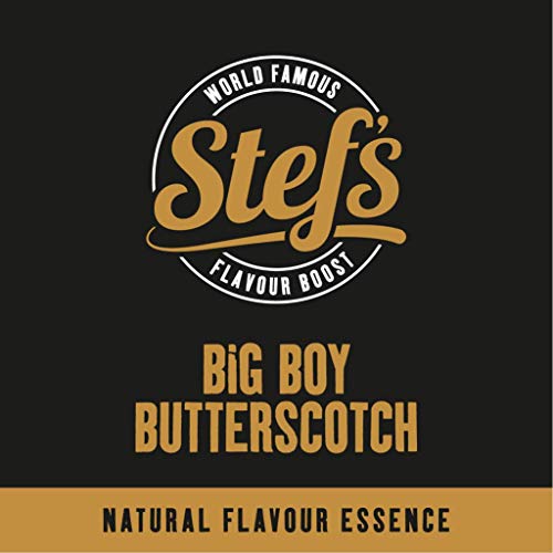 Big Boy Butterscotch - Natural Butterscotch Essence - 2.5L von Stef Chef