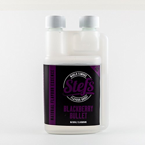 Blackberry Bullet - Natural Blackberry Essence - 250ml von Stef Chef