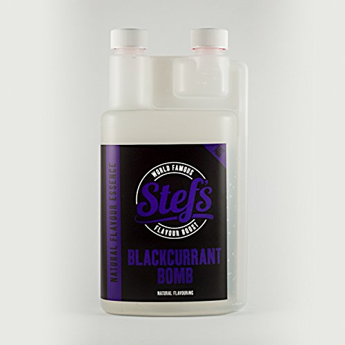 Blackcurrant Bomb - Natural Blackcurrant Essence - 1L von Stef Chef