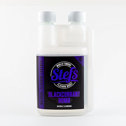 Blackcurrant Bomb - Natural Blackcurrant Essence - 250ml von Stef Chef