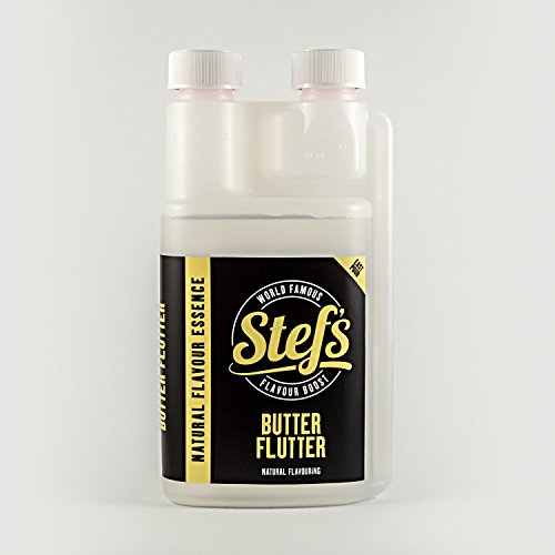 Butter Flutter - Natural Butter Essence 500ml von Stef Chef