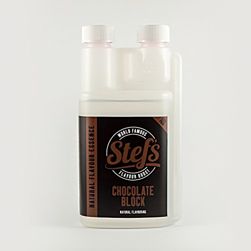 Chocolate Block - Natural Chocolate Essence - 500ml von Stef Chef
