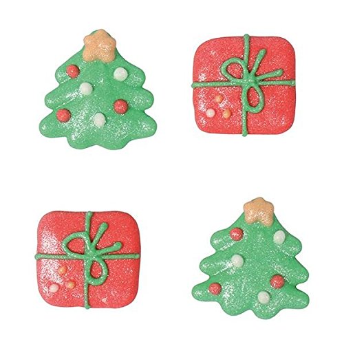 Christmas Tree and Present Sugar Toppers - 20 Pack Christmas Tree and Present Sugar Toppers - 20 Pack von Stef's