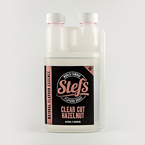 Clear Cut Hazelnut - Natural Hazelnut Essence - 500ml von Stef Chef