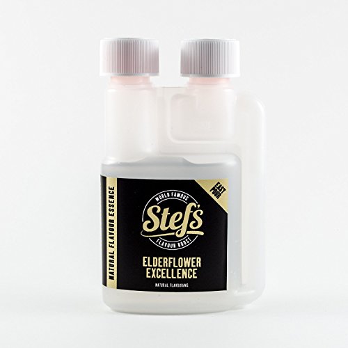 Elderflower Excellence - Natural Elderflower Essence - 100ml von Stef Chef