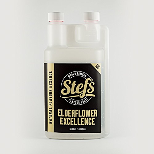 Elderflower Excellence - Natural Elderflower Essence - 1L von Stef Chef