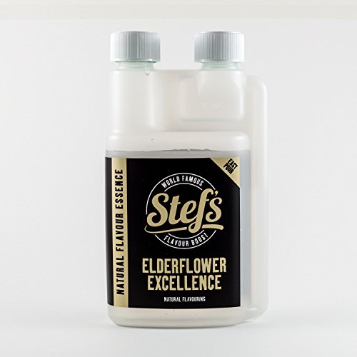 Elderflower Excellence - Natural Elderflower Essence - 250ml von Stef Chef