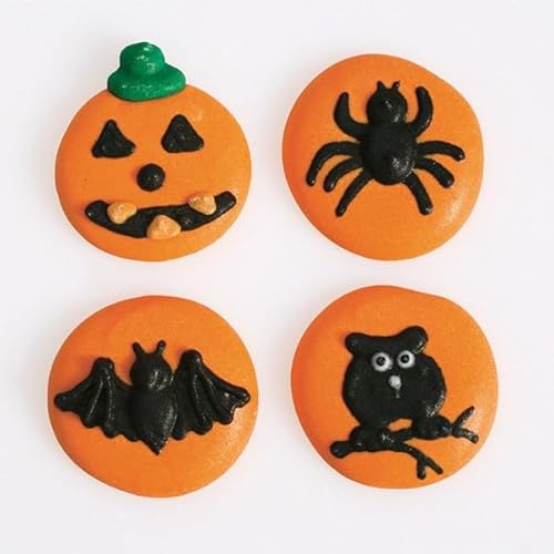 Halloween Buttons Edible Cake Toppers - 20 Toppers Halloween Buttons Edible Cake Toppers - 20 Toppers von Stef's