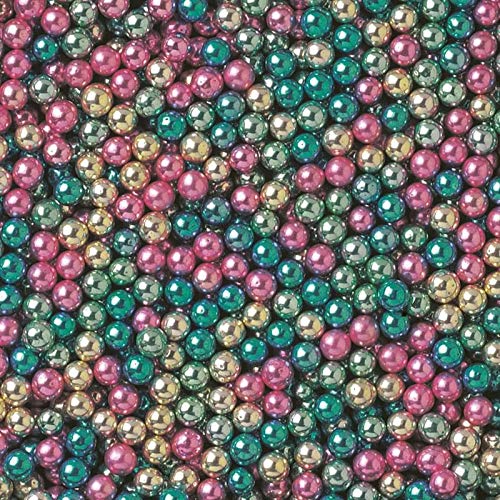 Harlequin 4mm Dragees - 100g - Cake Bling by Stef Chef von Stef Chef