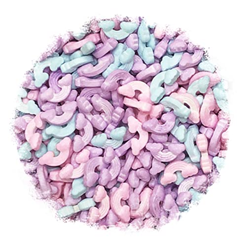 Pastell Regenbogen-Kuchenstreusel, 50 g Pastell Regenbogen-Kuchenstreusel, 50 g von Stef's