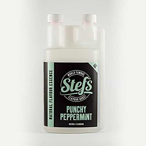 Punchy Peppermint - Natural Peppermint Essence - 1L von Stef Chef