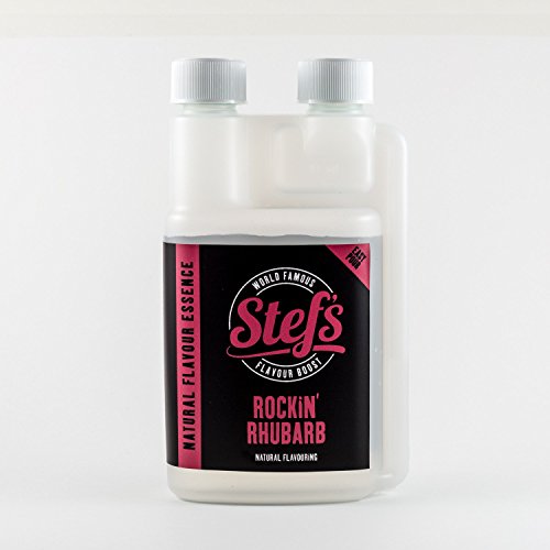 Rockin' Rhubarb - Natural Rhubarb Essence - 250ml von Stef's