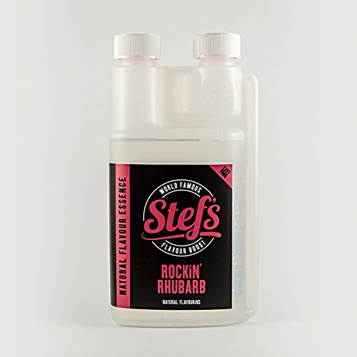 Rockin' Rhubarb - Natural Rhubarb Essence - 500ml Rockin' Rhubarb - Natural Rhubarb Essence - 500ml von Stef's