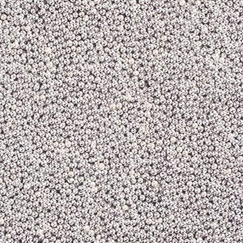 Silver Mini 2mm Dragees - 100g - Cake Bling by Stef Chef Silver Mini 2mm Dragees - 100g - Cake Bling by Stef Chef von Stef's