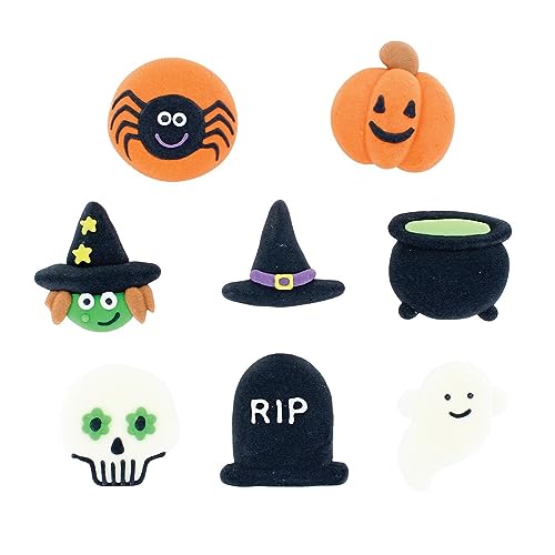 Stef Chef Deluxe Collection – Handgemachte Halloween-Zuckerguss-Dekorationen – 35 mm – 16 Stück Stef Chef Deluxe Collection – Handgemachte Halloween-Zuckerguss-Dekorationen – 35 mm – 16 Stück von Stef's