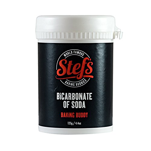 Stef's Baking Buddies - Bicarbonate of Soda - 125g/4.4oz Tub von Stef Chef