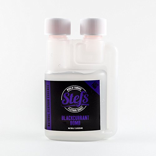Stef's Blackcurrant Bomb - Natural Blackcurrant Essence 100ml/3.4fl.oz von Stef Chef