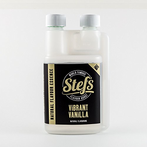 Stef's Vibrant Vanilla - Natural Vanilla Essence 250ml/9fl.oz von Stef Chef