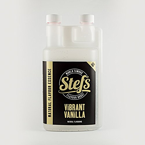 Vibrant Vanilla - Natural Vanilla Essence - 1L von Stef Chef