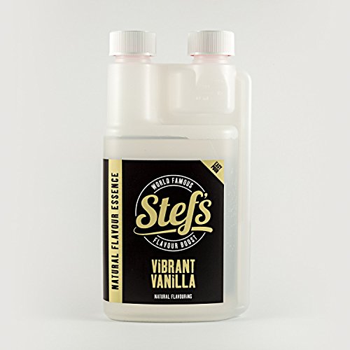 Vibrant Vanilla - Natural Vanilla Essence - 500ml von Stef Chef