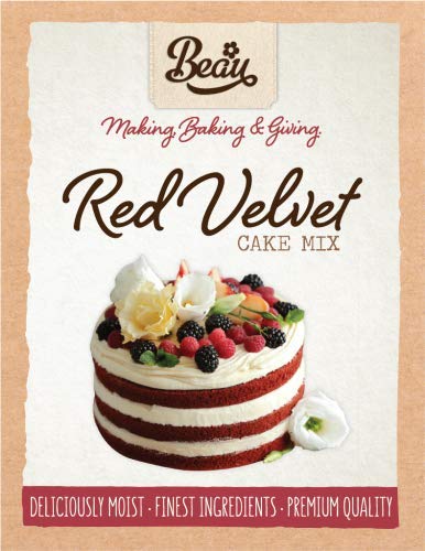 Red Velvet Cake Mix - 500g - Makes 8 inch Round Celebration Cake Red Velvet Cake Mix - 500g - Makes 8 inch Round Celebration Cake von Stef's