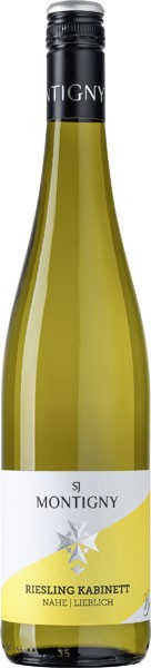 Montigny Riesling Kabinett Bio/Vegan Weißwein lieblich 0,75 l von S.J. Montigny