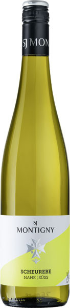 Montigny Scheurebe Bio/Vegan Weißwein süß 0,75 l von S.J. Montigny