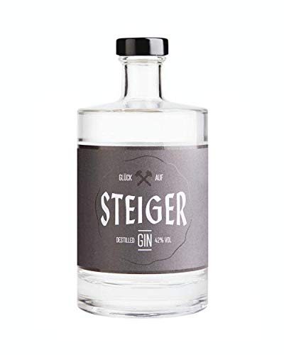 Steiger Distilled Gin | mild-fruchtiges Aroma für echte Kumpels | hochwertige Zutaten und herausragende Handwerkskunst | Made in Germany von Steiger Spirits
